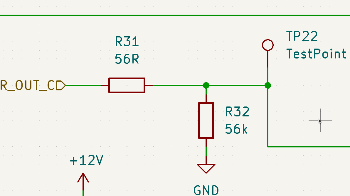 Image of reference designators for a few components