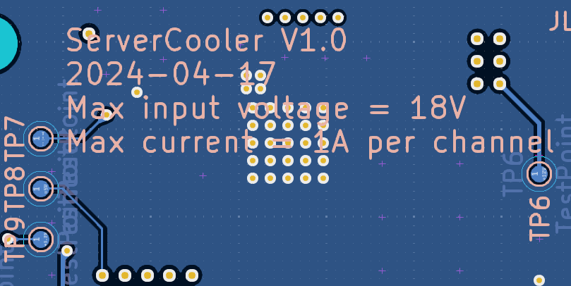 Image showing my typical silkscreen for board marking